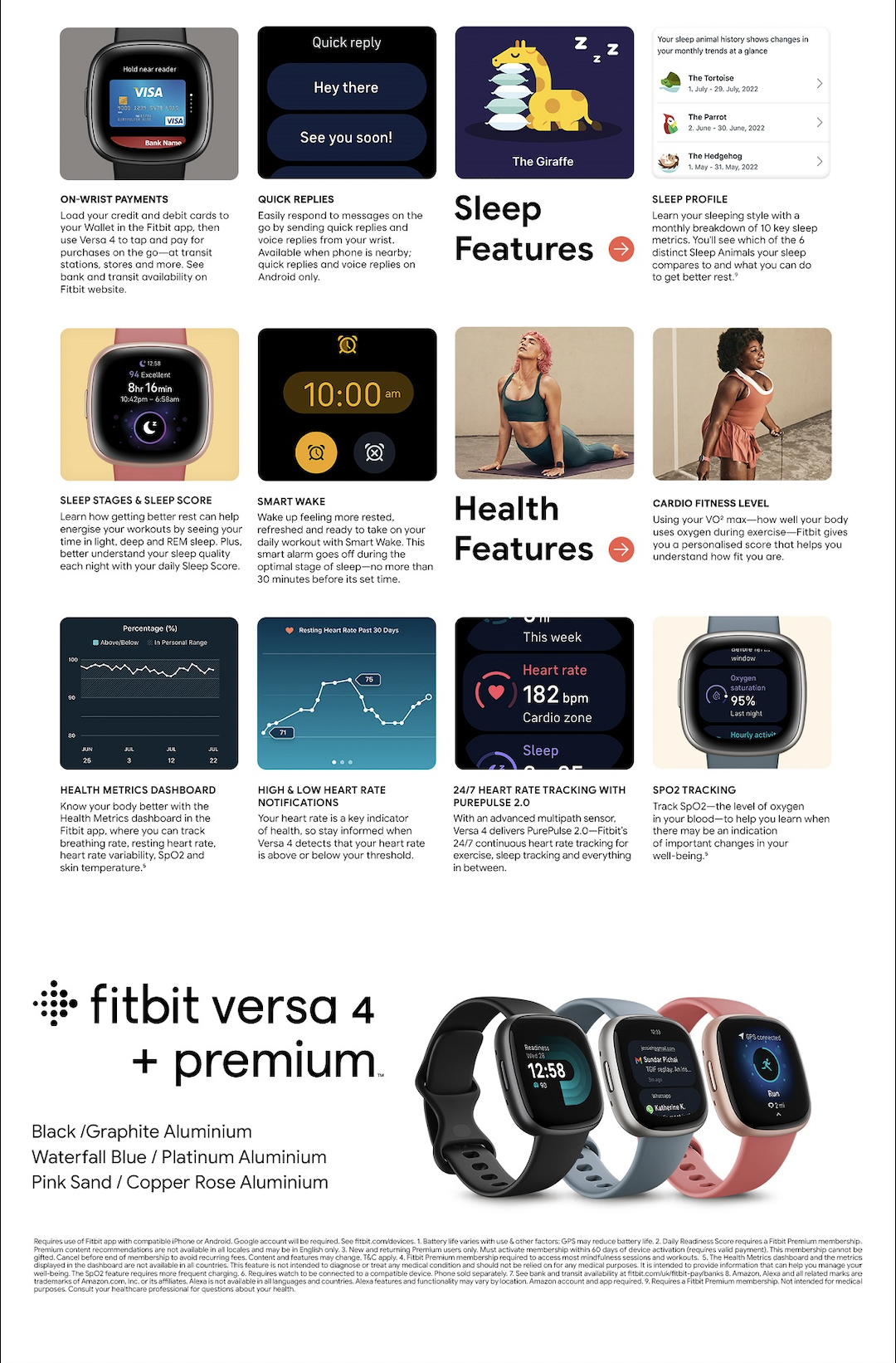 Shop Fitbit Versa More to Life Store Malaysia