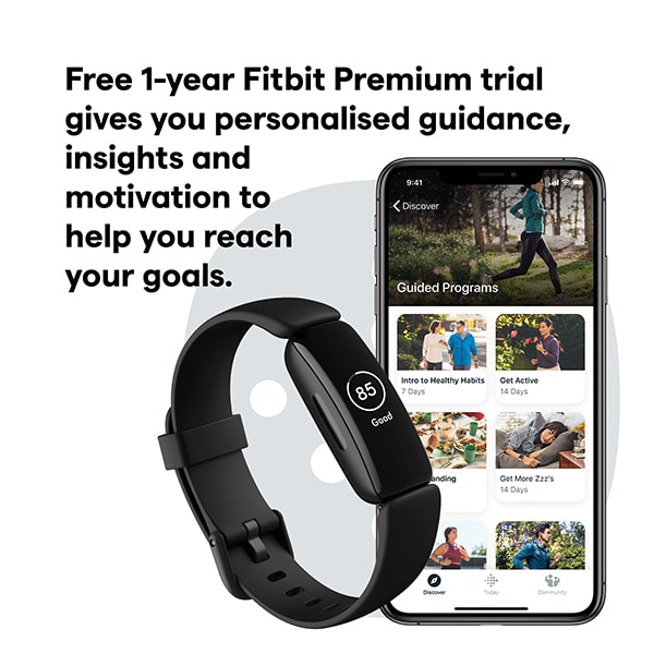 fitbit inspire 2 fitness tracker fb418bk